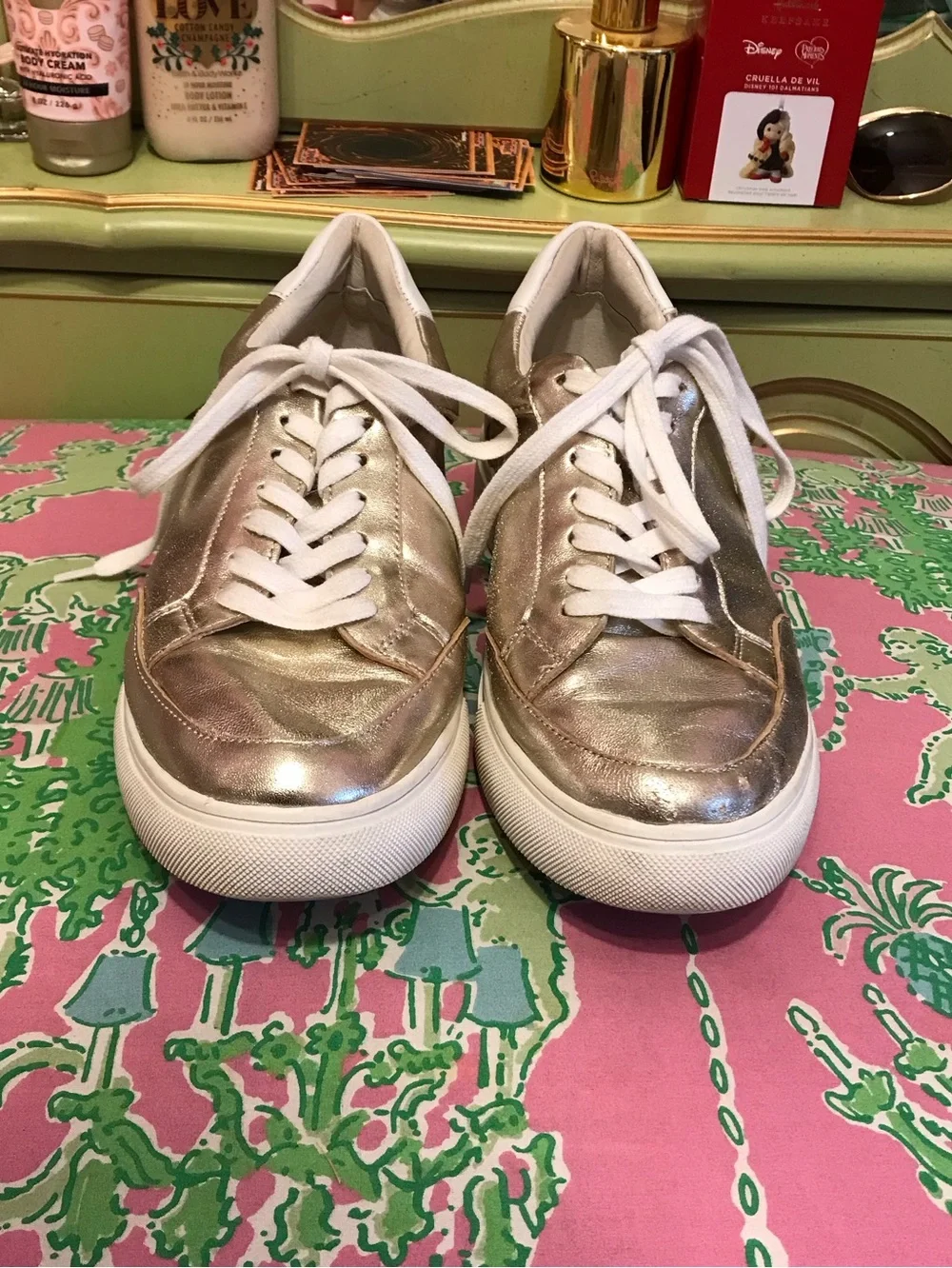 Birdies The Cardinal gold Mica color shoes size 10